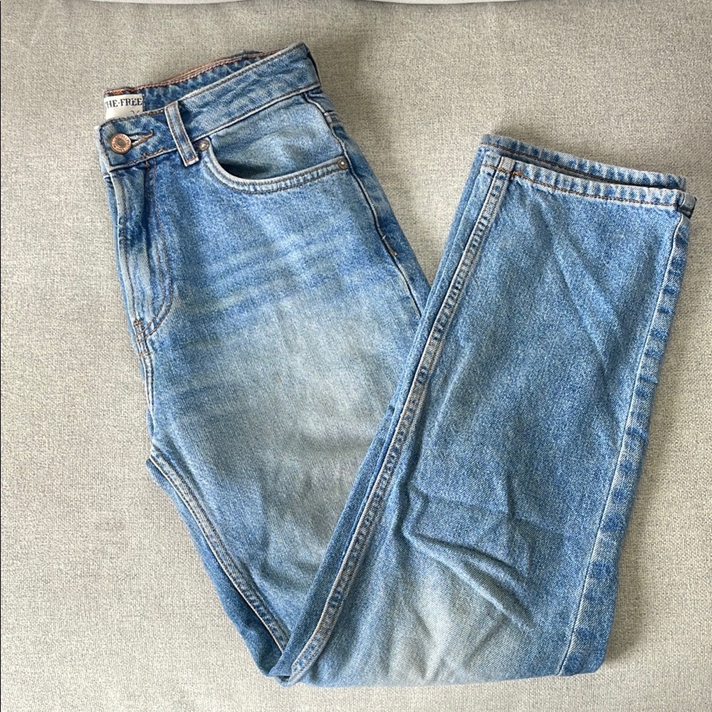 Free People Blue Denim Jeans